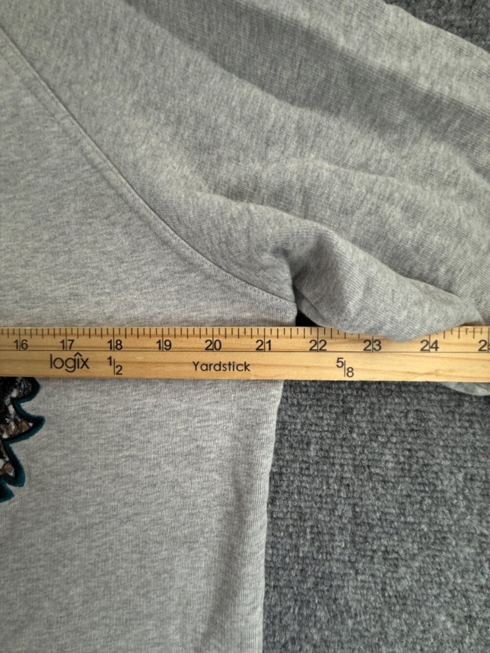 KENZO Paris Sweatshirt Pullover Graphic Print Long Sleeve Large Gray Tiger Logo - Picture 8 of 16